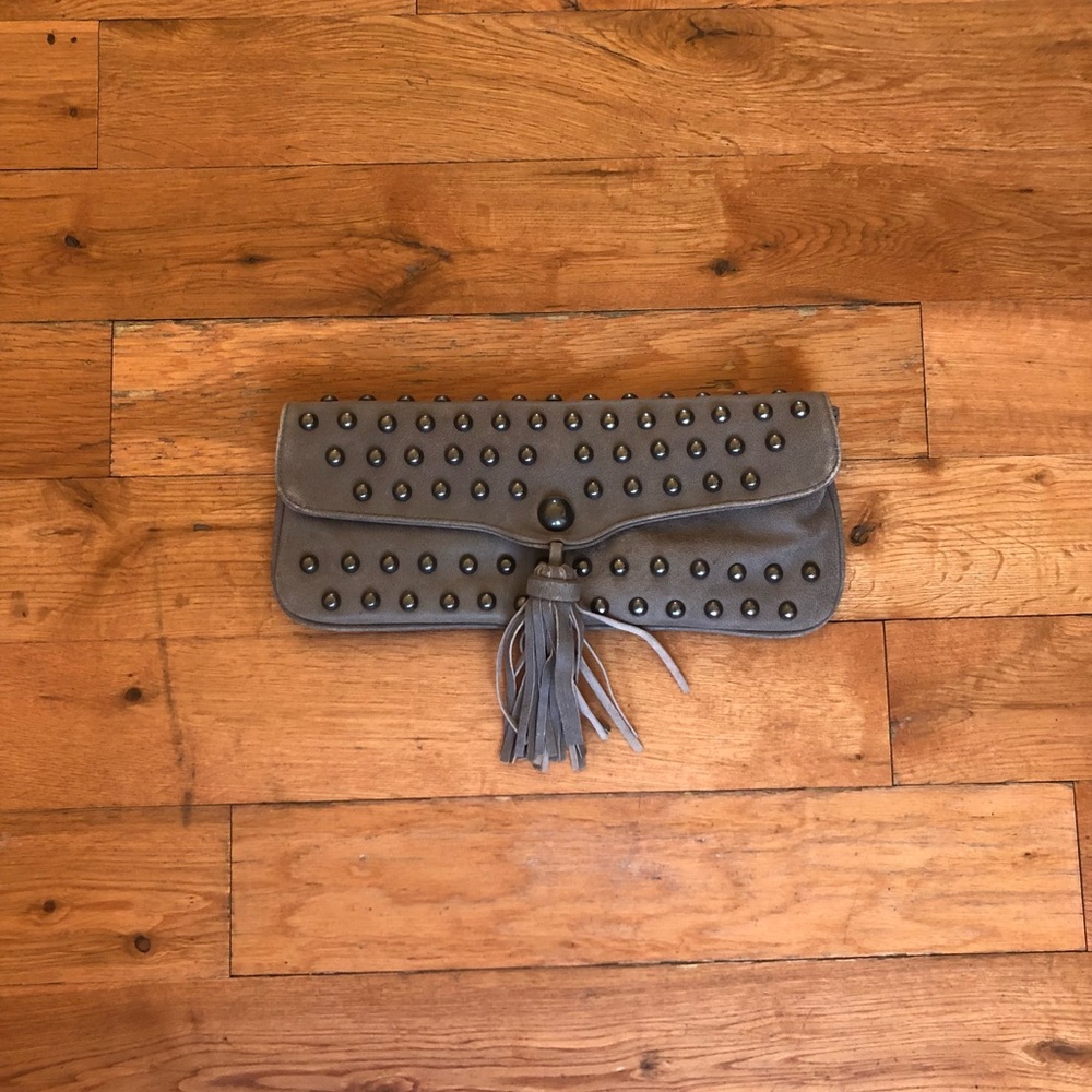 Hype studded clutch from Nordstrom
